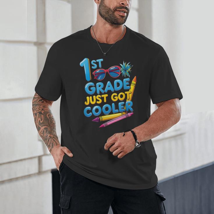 First Day Of First Grade Shirt Boys Girls Back To School Unisex T-Shirt First Day Of First Grade Shirt Boys Girls Back To School Unisex T-Shirt