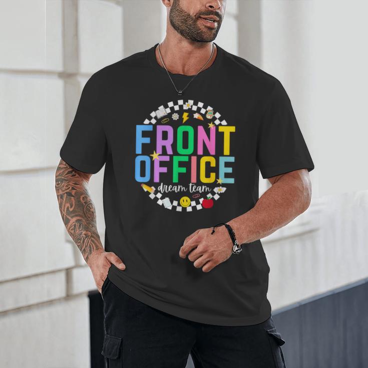 Front Office Squad Back To School Happy First Day Of School Unisex T-Shirt