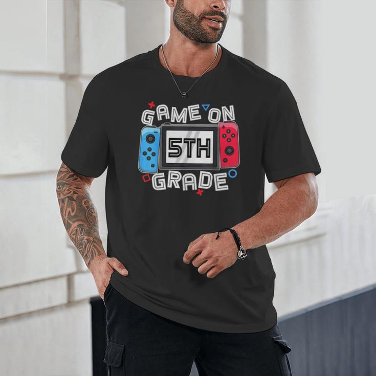 Game On 5th Grade Back To School Video Gamer Boys Kids Unisex T-Shirt Game On 5th Grade Back To School Video Gamer Boys Kids Unisex T-Shirt