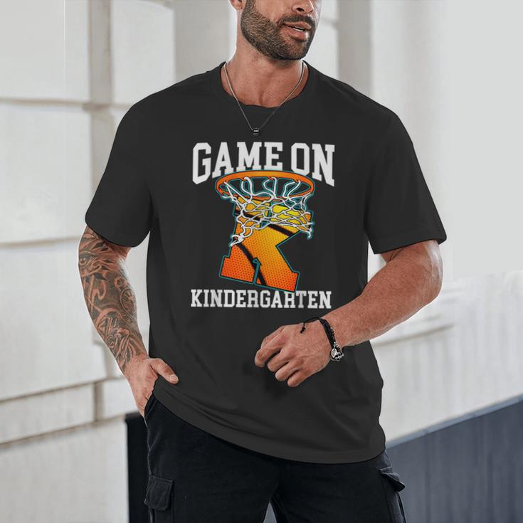 Game On Kindergarten Basketball Back To School Student Boys Unisex T-Shirt
