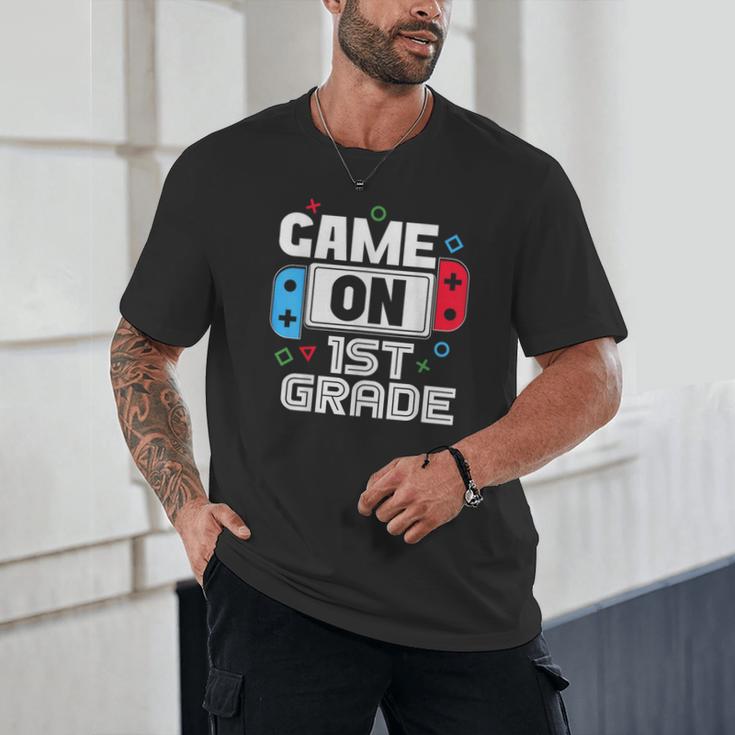 Gamer Back To School Game 1st Grade Kids Boys Unisex T-Shirt Gamer Back To School Game 1st Grade Kids Boys Unisex T-Shirt