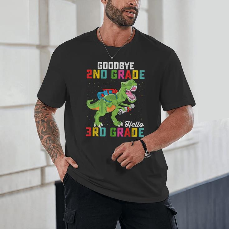Goodbye 2nd Grade Hello 3rd GradeRex Back To School Unisex T-Shirt Goodbye 2nd Grade Hello 3rd GradeRex Back To School Unisex T-Shirt