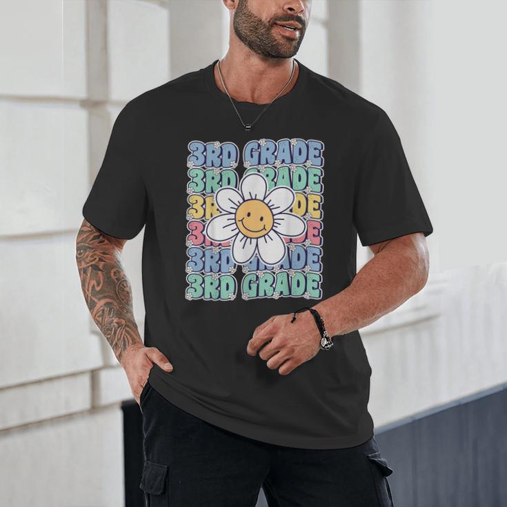 Groovy 3rd Grade Back To School First Day Of Third Grade Unisex T-Shirt Groovy 3rd Grade Back To School First Day Of Third Grade Unisex T-Shirt