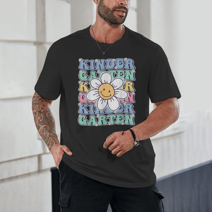 Groovy Kindergarten Back To School First Day Of Kindergarten Unisex T-Shirt Groovy Kindergarten Back To School First Day Of Kindergarten Unisex T-Shirt