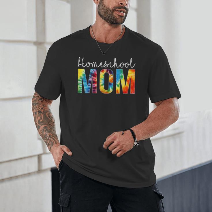 Homeschool Mom Tie Dye Back To School Day For Women For Work Unisex T-Shirt Homeschool Mom Tie Dye Back To School Day For Women For Work Unisex T-Shirt