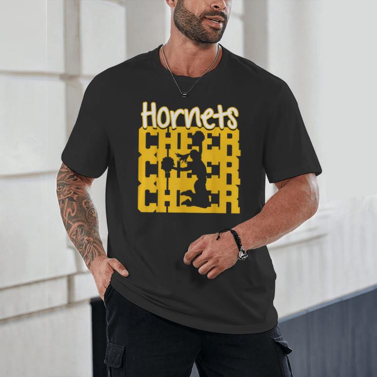 Hornets Cheer Back To School Cheerleading Spirit GY Unisex T-Shirt Hornets Cheer Back To School Cheerleading Spirit GY Unisex T-Shirt