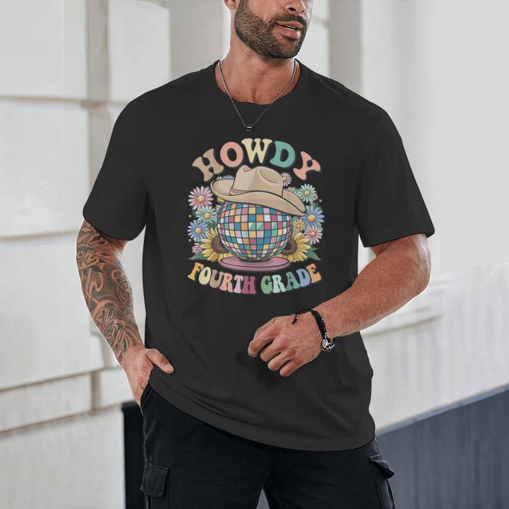 Howdy Fourth Grade Cowgirl Western 4th Grade Back To School Unisex T-Shirt Howdy Fourth Grade Cowgirl Western 4th Grade Back To School Unisex T-Shirt