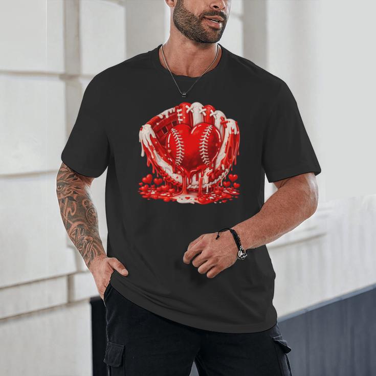 Ice Cream Drip Heart Valentines Day Baseball Boys Youth Kids Unisex T-Shirt Ice Cream Drip Heart Valentines Day Baseball Boys Youth Kids Unisex T-Shirt