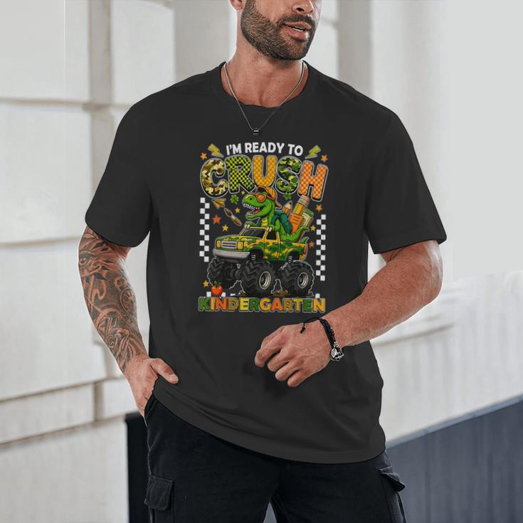 I'm Ready To Crush Kindergarten Back To School Monster Truck Unisex T-Shirt I'm Ready To Crush Kindergarten Back To School Monster Truck Unisex T-Shirt