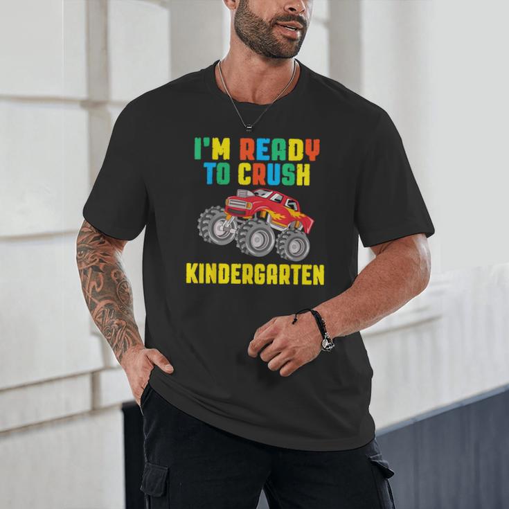 I'm Ready To Crush Kindergarten Dinosaur Back To School Boys Unisex T-Shirt I'm Ready To Crush Kindergarten Dinosaur Back To School Boys Unisex T-Shirt