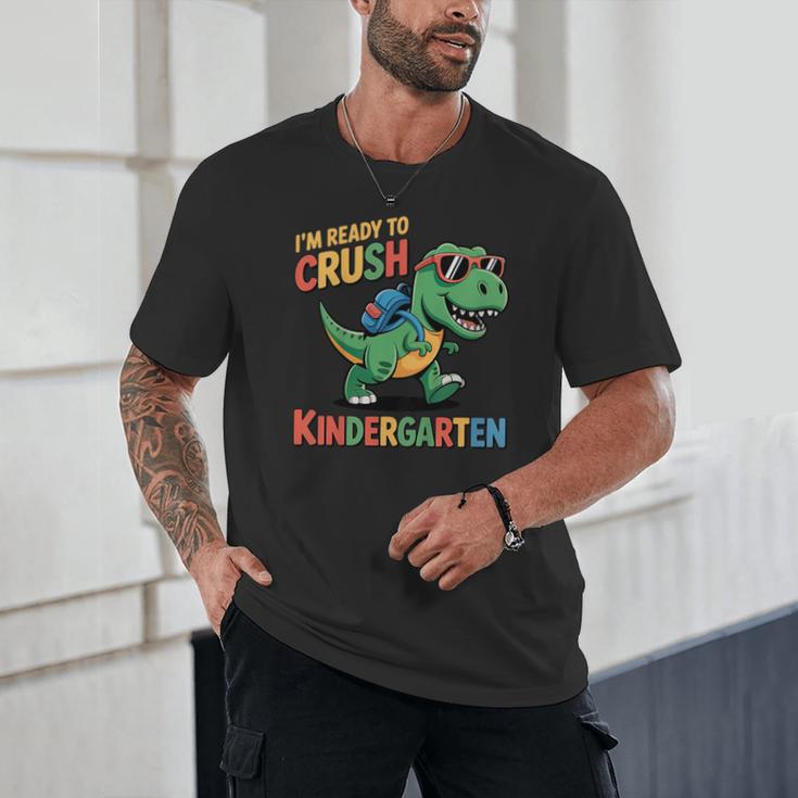 I'm Ready To Crush Kindergarten T-Rex Back To School Dino Unisex T-Shirt