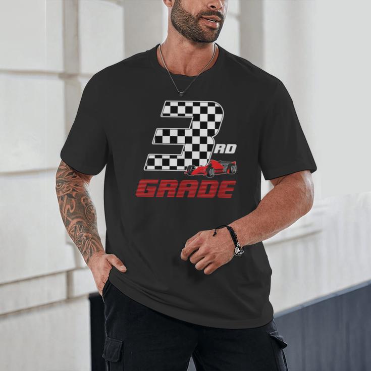 Kids Race Car 3rd Third Grade Boys Cars Lovers Back To School Unisex T-Shirt Kids Race Car 3rd Third Grade Boys Cars Lovers Back To School Unisex T-Shirt
