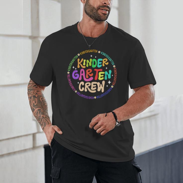 Kindergarten Crew Team Back To School 1st Day Of School Unisex T-Shirt