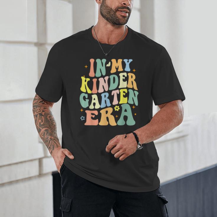 Kindergarten Era Happy Back To School Groovy Kids Boys Girls Unisex T-Shirt