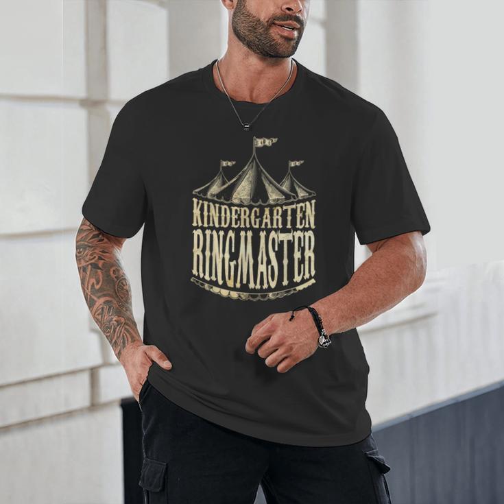 Kindergarten Ringmaster Carnival Back To School Circus Staff Unisex T-Shirt