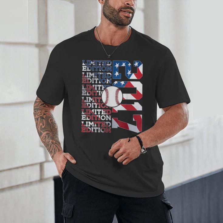 Limited Edition 2017 Baseball 9TH Birthday Unisex T-Shirt