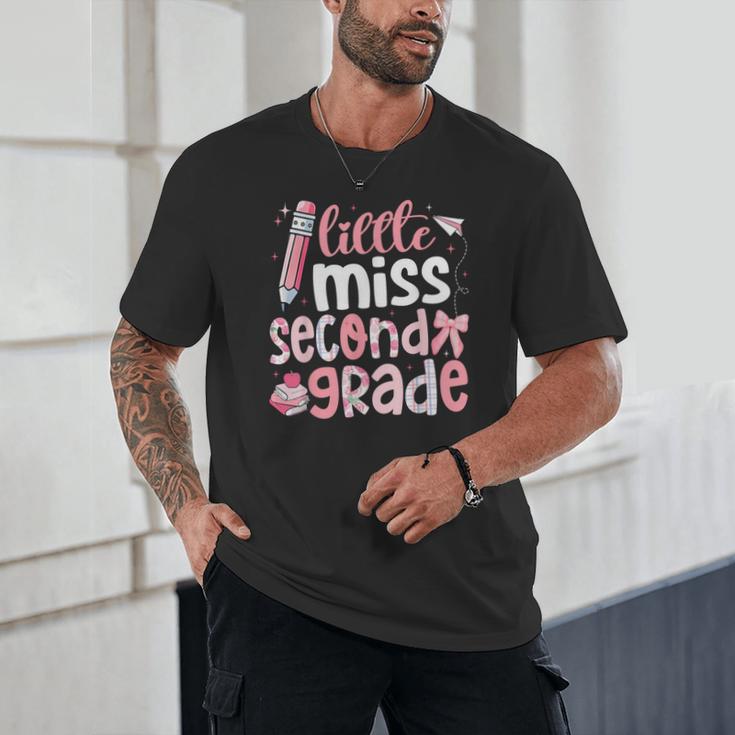 Little Miss Second Grade Back To School 2nd Grader Student Unisex T-Shirt