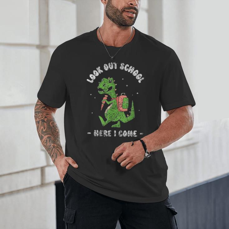 Look Out School Here I Come Grade Kids Pupil Back To School Unisex T-Shirt Look Out School Here I Come Grade Kids Pupil Back To School Unisex T-Shirt