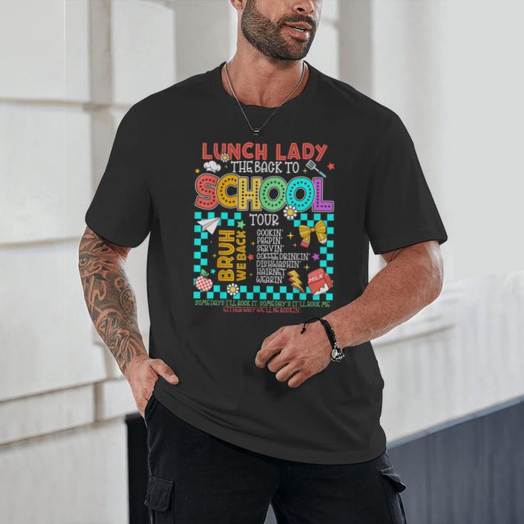 Lunch Lady Back To School Tour Cooking Worker Cafeteria Crew Unisex T-Shirt