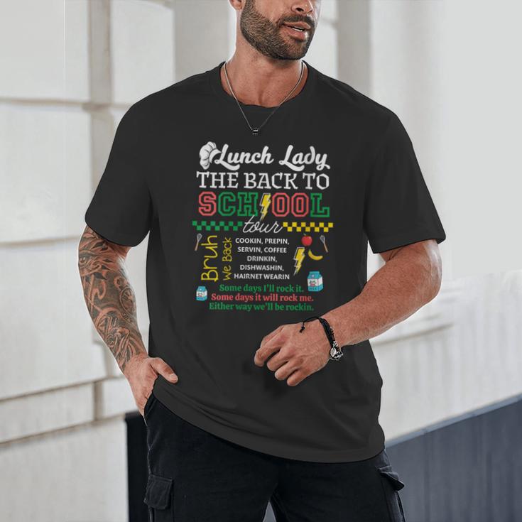 Lunch Lady Food Humor Back To School Tour Unisex T-Shirt Lunch Lady Food Humor Back To School Tour Unisex T-Shirt