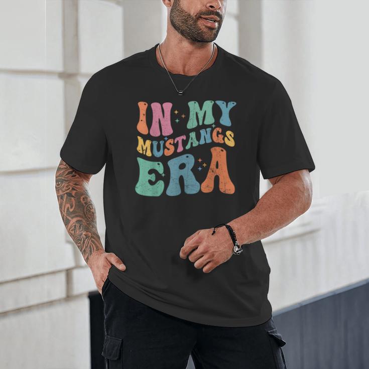 In My Mustangs Era Back To School Spirit Game Retro Groovy Unisex T-Shirt In My Mustangs Era Back To School Spirit Game Retro Groovy Unisex T-Shirt