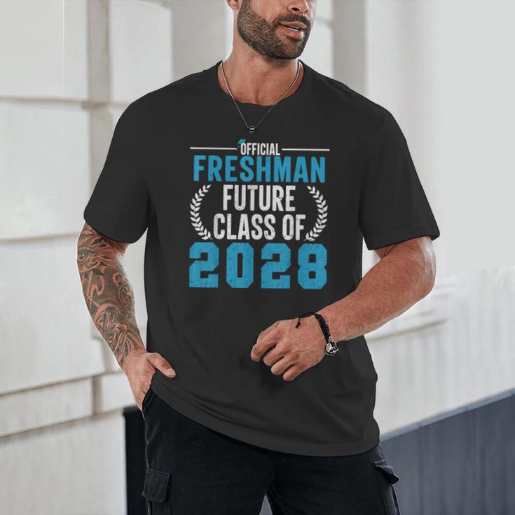 Official Freshman Future Class Of 2028 Back To School Unisex T-Shirt
