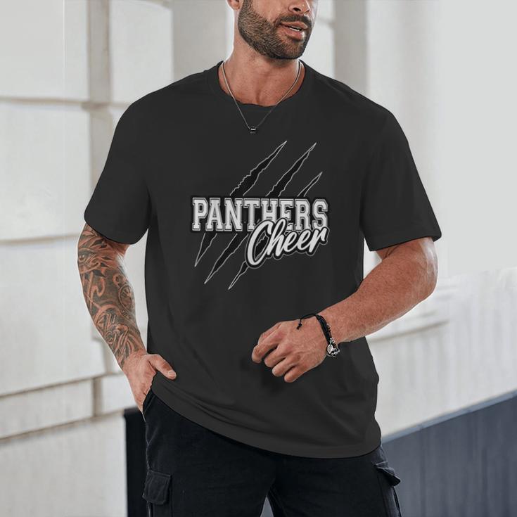 Panthers Cheer Back To School Cheerleading Team Spirit Unisex T-Shirt Panthers Cheer Back To School Cheerleading Team Spirit Unisex T-Shirt
