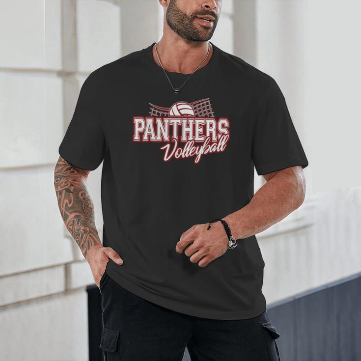 Panthers Volleyball Back To School Spirit M Unisex T-Shirt Panthers Volleyball Back To School Spirit M Unisex T-Shirt