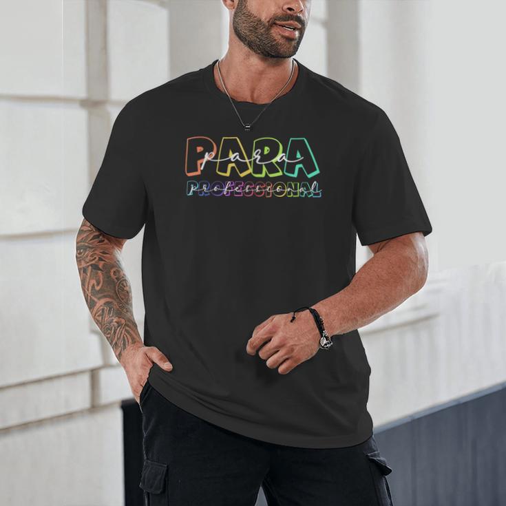 Para Paraprofessional Paraeducator First Day Back To School Unisex T-Shirt Para Paraprofessional Paraeducator First Day Back To School Unisex T-Shirt