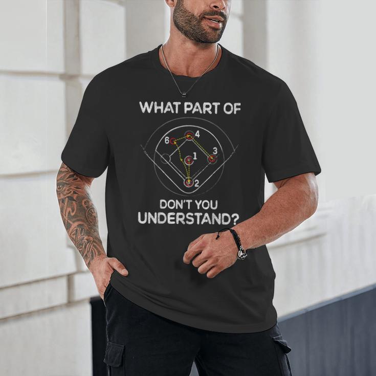 What Part Of Dont You Understand 6432 Baseball Unisex T-Shirt