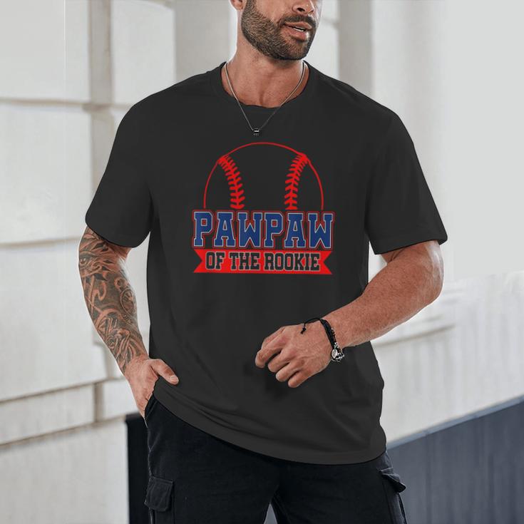 Pawpaw Rookie Of Year 1st Birthday Baseball Theme Matching Unisex T-Shirt Pawpaw Rookie Of Year 1st Birthday Baseball Theme Matching Unisex T-Shirt