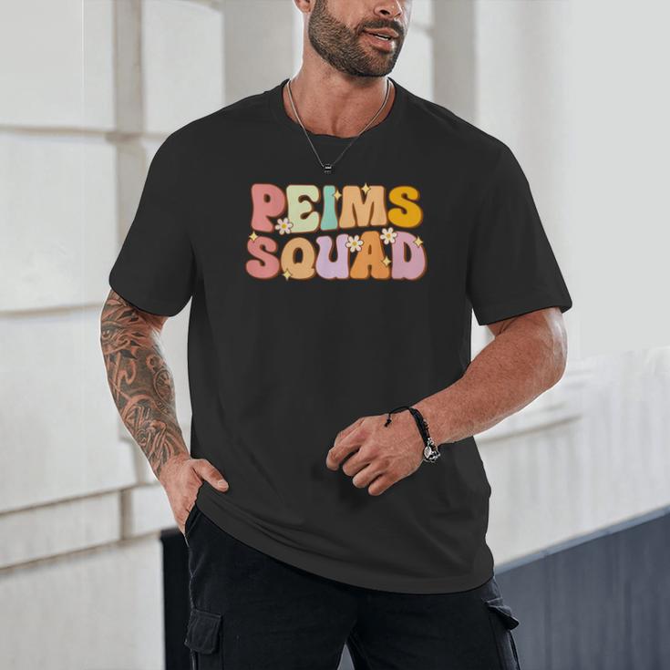 PEIMS Squad Groovy Back To School Women Appreciation Unisex T-Shirt PEIMS Squad Groovy Back To School Women Appreciation Unisex T-Shirt