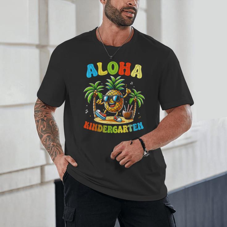 Pinapple Beach Back To School Day Aloha Kindergarten Unisex T-Shirt Pinapple Beach Back To School Day Aloha Kindergarten Unisex T-Shirt