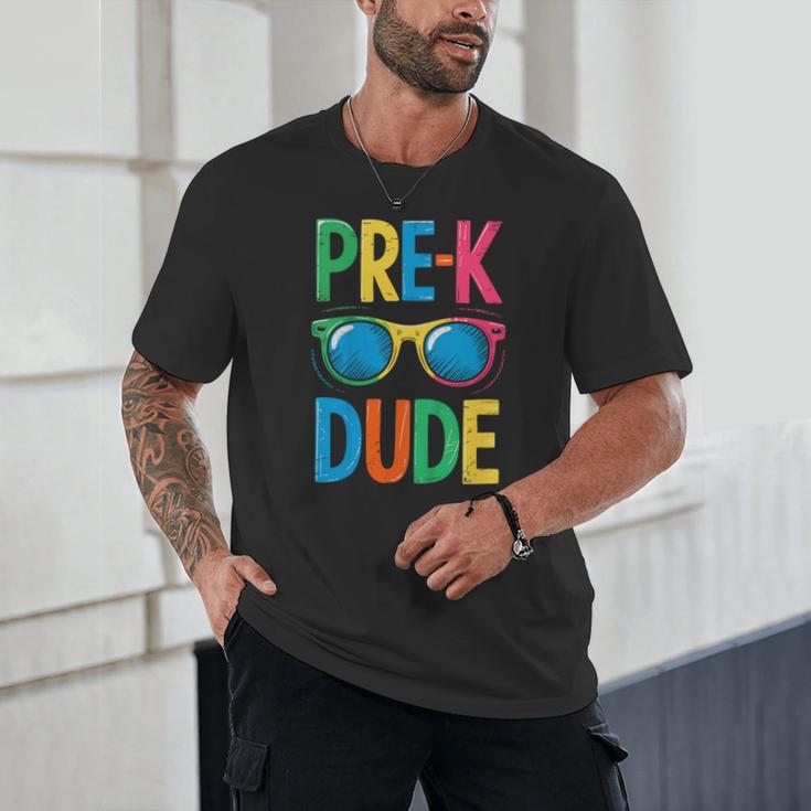 Pre-K Dude Shirt Back To School First Day Of Preschool Boy Unisex T-Shirt Pre-K Dude Shirt Back To School First Day Of Preschool Boy Unisex T-Shirt