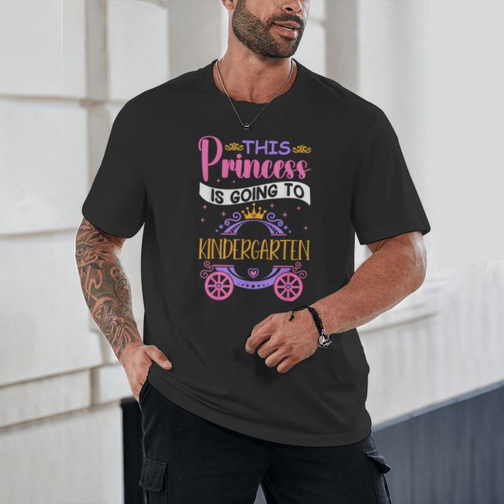 This Princess Is Going To Kindergarten Back To School Girl Unisex T-Shirt