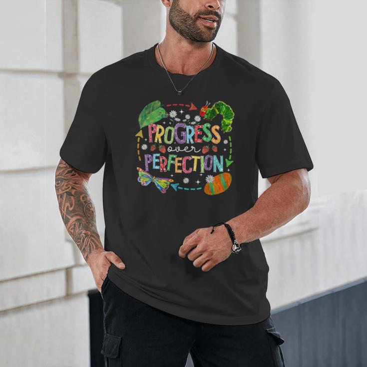 Progress Over Perfection Back To School Tee Unisex T-Shirt