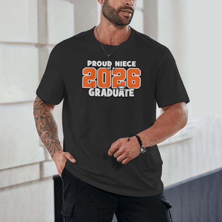 Proud Niece Of 2026 Graduate Matching Back To School O Unisex T-Shirt Proud Niece Of 2026 Graduate Matching Back To School O Unisex T-Shirt