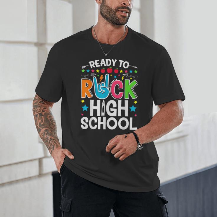 Ready To Rock High School First Day Back To School Unisex T-Shirt Ready To Rock High School First Day Back To School Unisex T-Shirt