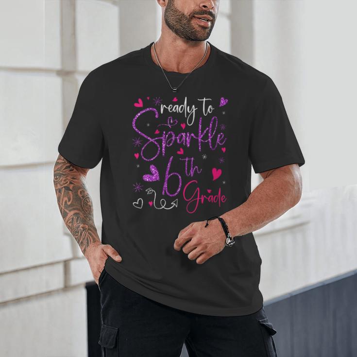 Ready To Sparkle 6th Grade Back To School For Girls Unisex T-Shirt