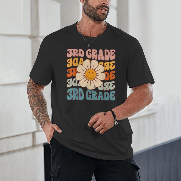 Retro 3rd Grade Daisy Colorful Back To School Third Grade Unisex T-Shirt Retro 3rd Grade Daisy Colorful Back To School Third Grade Unisex T-Shirt