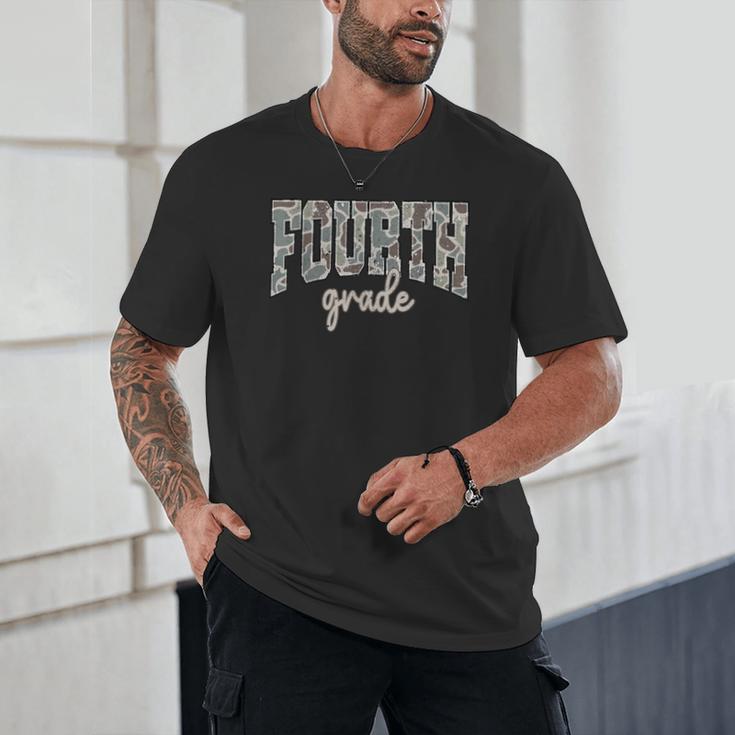 Retro Fourth Grade Back To School Boy Old Camo 4th Grade Kid Unisex T-Shirt Retro Fourth Grade Back To School Boy Old Camo 4th Grade Kid Unisex T-Shirt