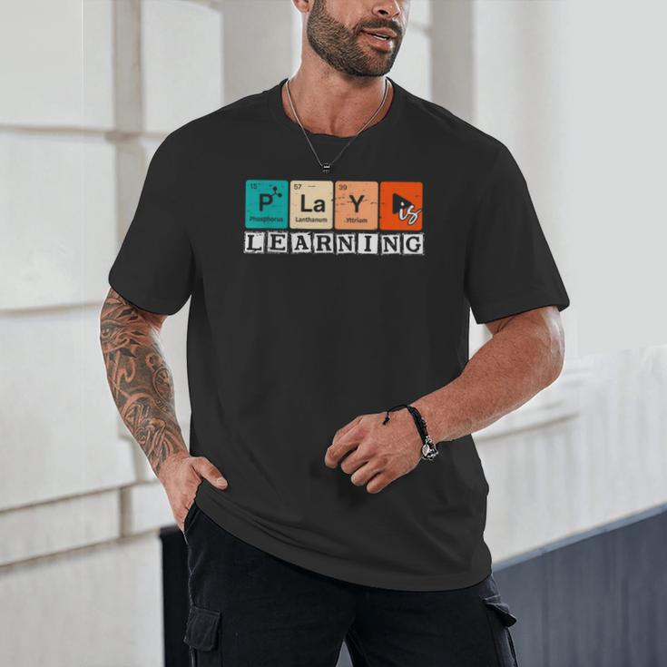 Retro Play Is Learning Back To School First Day Of School Unisex T-Shirt Retro Play Is Learning Back To School First Day Of School Unisex T-Shirt
