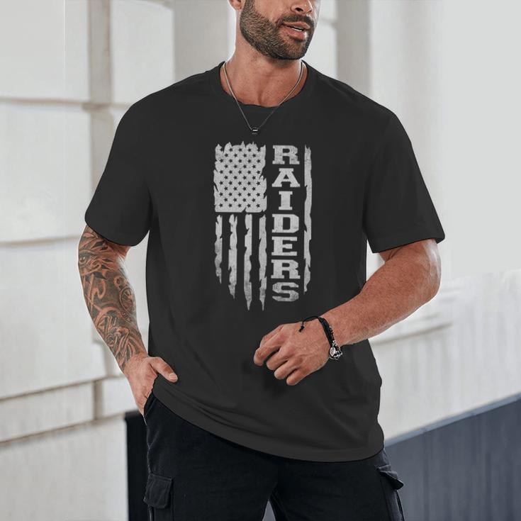 Retro Raiders Back To School Team Spirit For Men Women Kids Unisex T-Shirt Retro Raiders Back To School Team Spirit For Men Women Kids Unisex T-Shirt