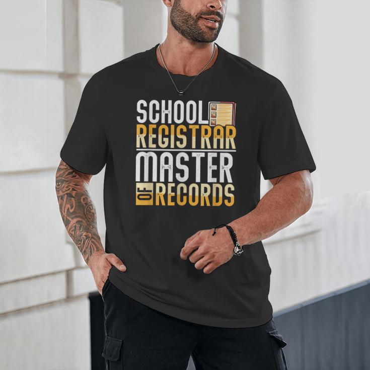 School Registrar Appreciation Back To School Registrar Unisex T-Shirt
