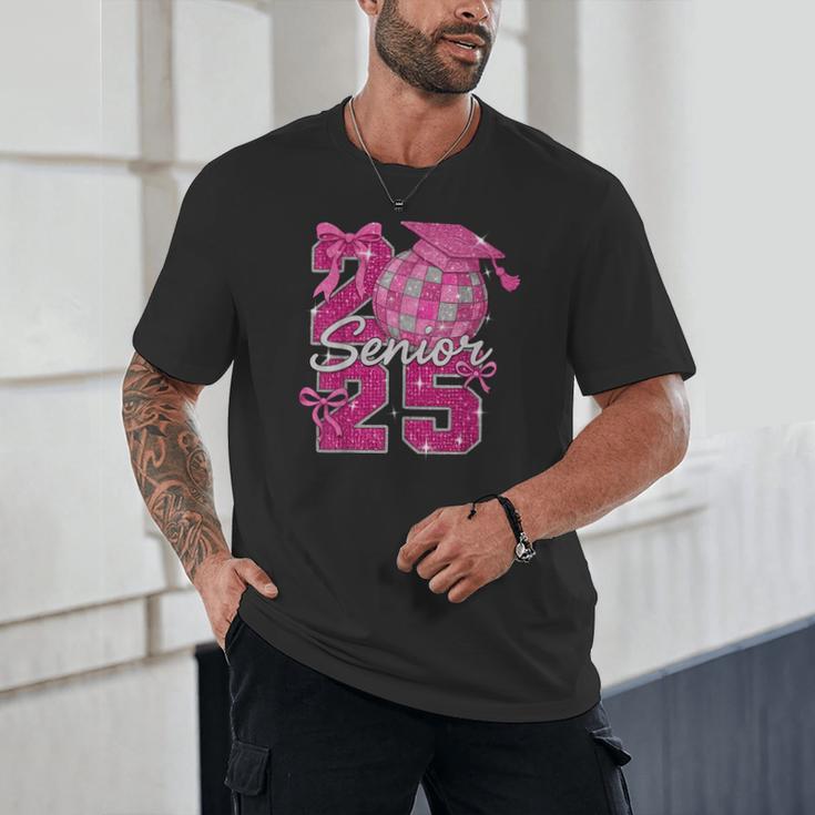 Senior 2025 Class Of 2025 Bows Back To School 2025 Unisex T-Shirt Senior 2025 Class Of 2025 Bows Back To School 2025 Unisex T-Shirt