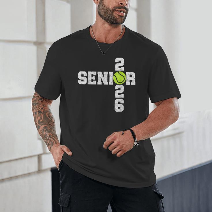 Senior Class Of 2026 Tennis Seniors Back To School 2026 Unisex T-Shirt Senior Class Of 2026 Tennis Seniors Back To School 2026 Unisex T-Shirt