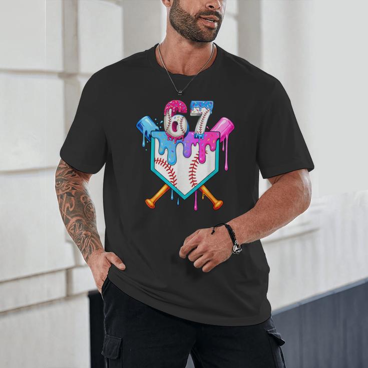 Six Seven Baseball Respect The Drip Boys Baseball Unisex T-Shirt