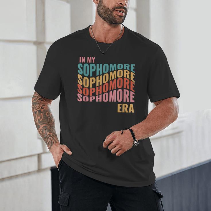 In My Sophomore Era High School 10th Grade Back To School Unisex T-Shirt In My Sophomore Era High School 10th Grade Back To School Unisex T-Shirt