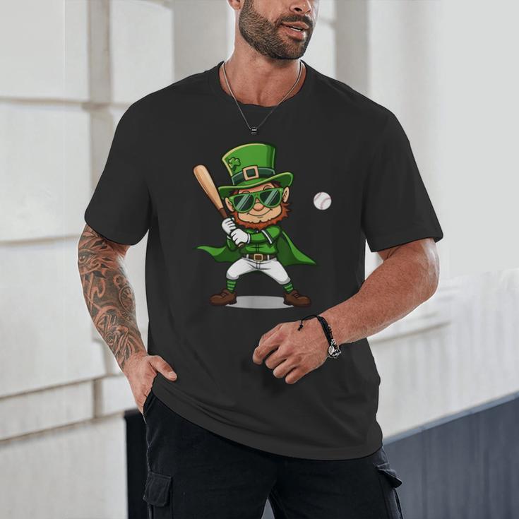 St Patrick’s Day Leprechaun Baseball Irish Graphic Unisex T-Shirt