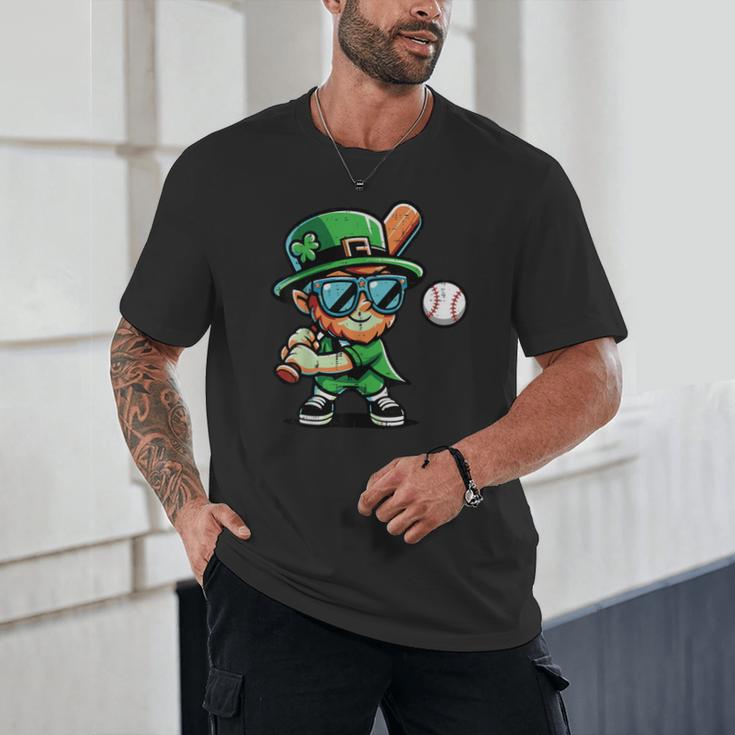 St Patricks Day Leprechaun Baseball Saint Paddys Boys Men Unisex T-Shirt St Patricks Day Leprechaun Baseball Saint Paddys Boys Men Unisex T-Shirt